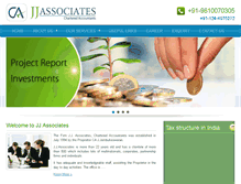 Tablet Screenshot of cajjassociates.com
